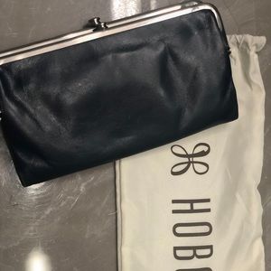 Leather Hobo wallet, and bag!